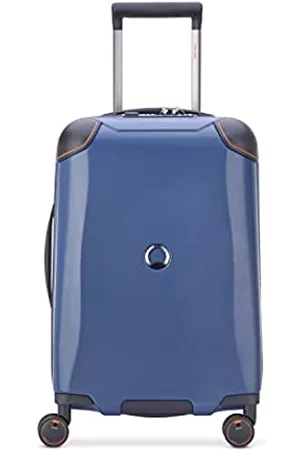 Delsey Taschen - Paris Cactus Hartschalengepäck mit Spinnrollen, Navy, Checked-Medium 24 Inch, Cactus Hartschalengepäck mit Spinnrollen