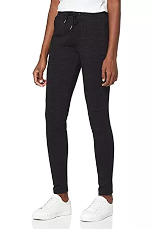 Ichi Damen Jogginghosen - IHKATE PA2 PA2 - Sweatpants - 20105036, Größe:M, Farbe:Dark Grey Melange (10021)