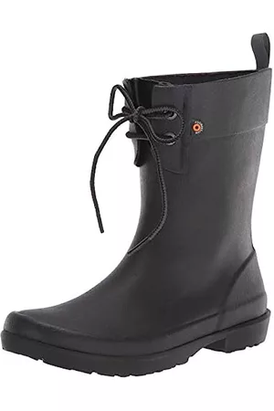 Bogs Damen Stiefel - Flora 2 Eye Boot Womens Wellies 37 EU Black
