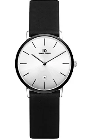 Danish Design Damen Analog Quarz Uhr mit Leder Armband IV14Q1030