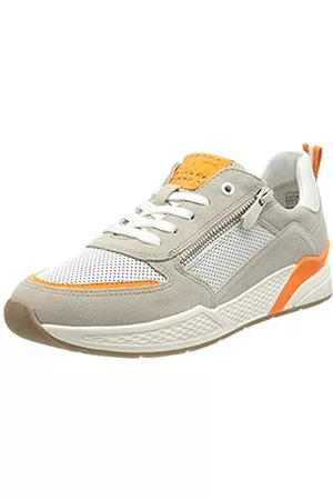 Marco Tozzi Damen Sneakers - Damen 2-2-23735-26 Leder Sneaker, Dune Comb, 37 EU