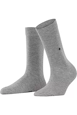 Burlington Damen Unterwäsche - Damen Socken Lady, Baumwolle, 1 Paar, Grau (Light Grey 3400), 36-41