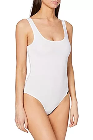 Skiny Damen Shapewear - Damen 081511 Formender Body, Weiß (White 0500), 36