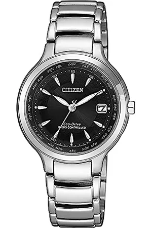Citizen Damen Analog Eco-Drive Uhr mit Edelstahl Armband EC1170-85E