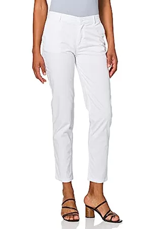 Mexx Damen Hosen & Jeans - Damen Hose, Weiß (Bright White 110601), W29/L32(Herstellergröße: 29)