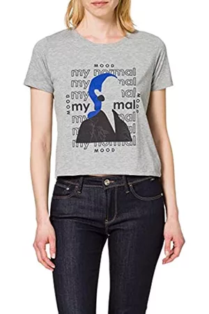LTB Damen Shirts - Damen Hirodo T-Shirt, Grey Mel 203, S