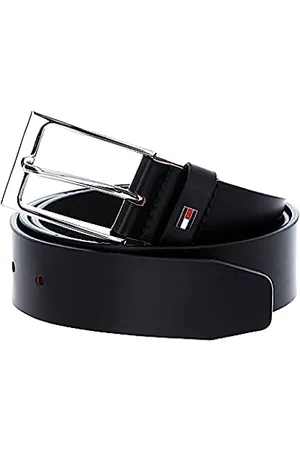 Tommy Hilfiger Herren Gürtel - Herren Layton 3,5 Gürtel, Testa Di Moro, 33 EU