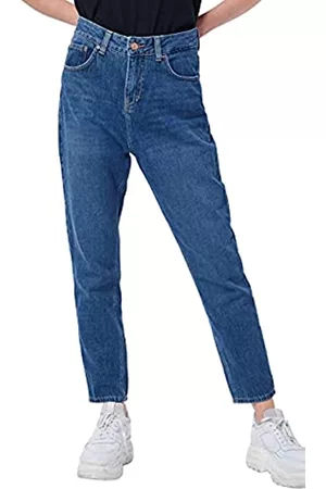 LTB Damen Straight Jeans - Damen Lavina Straight Jeans, Blau (Saad Wash 51411), 32W / 30L