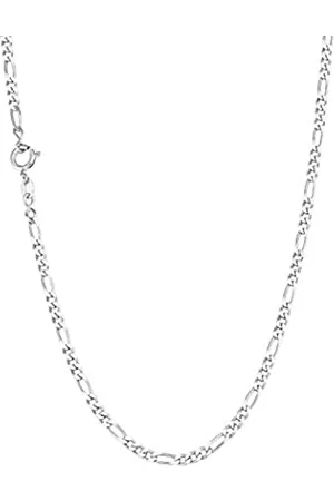 Amor Halsketten - Collier 925 Sterling Silber Unisex Damen Herren Halsschmuck, 50 cm, Silber, Kommt in Schmuck Geschenk Box, 2017508