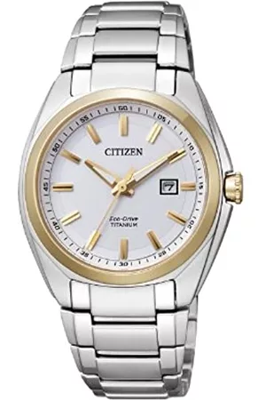 Citizen Damen-Armbanduhr XS Super Titanium Analog Quarz Titan EW2214-52A