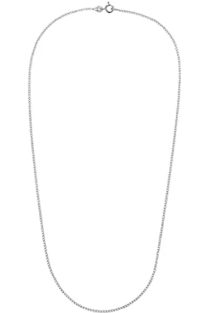 Amor Halsketten - Collier 925 Sterling Silber Unisex Damen Herren Halsschmuck, 45 cm, Silber, Kommt in Schmuck Geschenk Box, 2017690