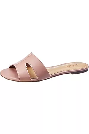 Anacapri Amanda Flache Sandalen für Damen, Synthetic/Antique Pink