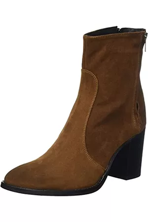 Hip Damen Stiefeletten - Damen D1965 Boots, Brown, 38 EU
