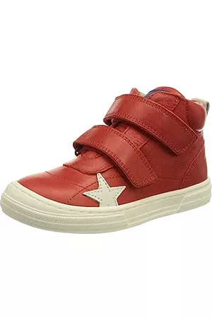 Bisgaard Sneakers - Unisex Kinder Keo Sneaker, 1609 Red, 34 EU