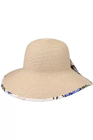 Chillouts Damen Hüte - Damen Long Beach Sonnenhut, 85 Natural, XS EU
