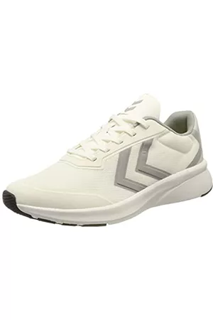 Hummel Damen Flow Breather Sneaker, White/LUNAR Rock, 38.5 EU