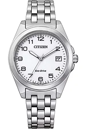 Citizen Herren Uhren - Herren Analog Quarz Uhr mit Edelstahl Armband EO1210-83A