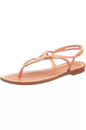 Grendha Damen CACAU Livre Sand AD Sandale, PINK, 35.5 EU