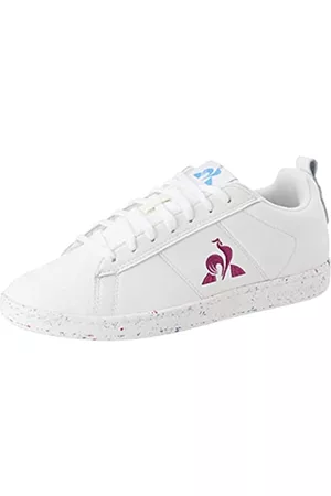 Le Coq Sportif Damen Schuhe - Damen Courtclassic W Sport Sneaker, Weiß (Optical White), 37 EU