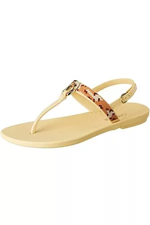 Grendha Damen UBA Tresse Sand Sandale, Yellow, 35.5 EU