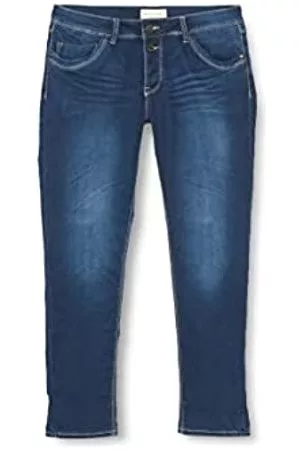Timezone Damen 7/8 Slim NaliTZ 7 8, Intense Blue Wash, 28W EU