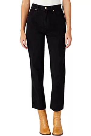 Wrangler Damen Cropped Jeans - Damen WILD West Jeans, Lightning, 33W / 32L