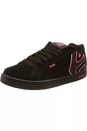 Etnies Damen Fader W's Skate-Schuh, Black Black Pink, 38 EU