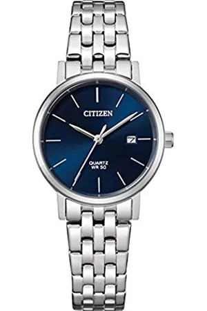 Citizen Damen Analog Quarz Uhr mit Edelstahl Armband EU6090-54A