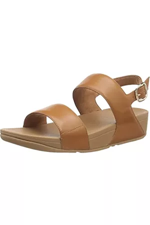 FitFlop Damen Lulu Keilsandale, Hellbraun, 36 EU