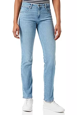 Wrangler Damen Straight Jeans - Womens Straight, IN The Clouds, W30 / L34
