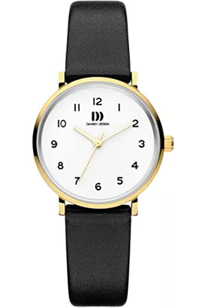 Danish Design Damen Analog Quarz Uhr mit Leder Armband IV11Q1216