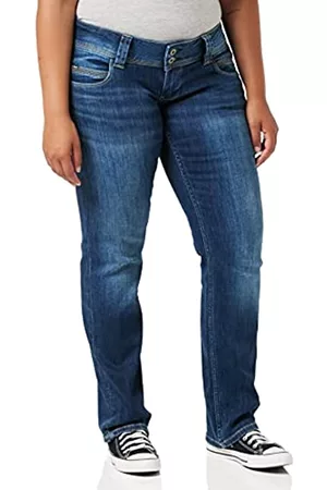 Pepe Jeans Damen Cropped Jeans - Damen Venus Hose, Blau (000denim HH72), 26W/32L