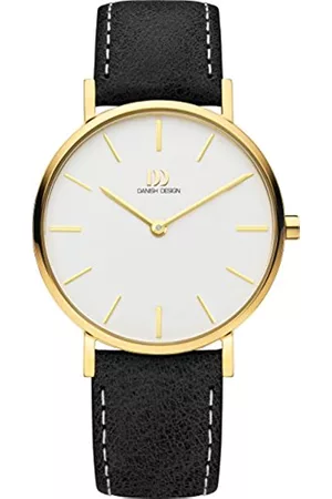 Danish Design Damen Analog Quarz Uhr mit Leder Armband IV15Q1231