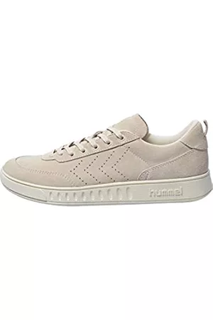 Hummel Sneakers - Unisex-Erwachsene Super Trimm Casual Sneaker, Beige (Beige Beige), 44 EU