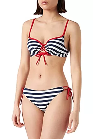 Haute Pression Damen Bikinis - Damen R8054C Bikini-Set, MARIN, 44