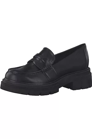 Marco Tozzi Damen Halbschuhe - Damen 2-2-24700-29 Slipper, Black Brush, 40 EU