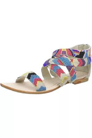 Antik Batik Damen Sandalen - Damen MEX Sandalen, (ANTIK White), 41