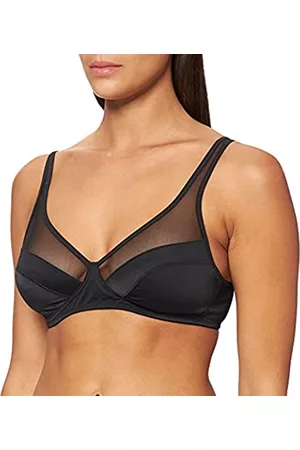 Dim Damen Soft BH's - Bh Ohne Bügel Klassische Generous Damen Schwarz EU 85B