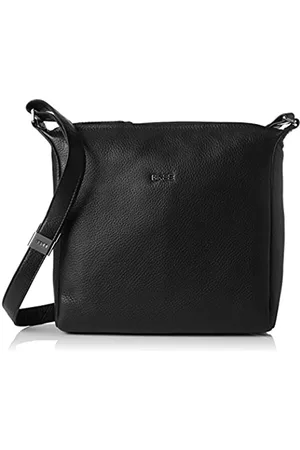 Bree Damen Handtaschen - Damen NOLA 11 Schultertasche, Schwarz (Black), 25x8x26.5 cm (B x H x T)