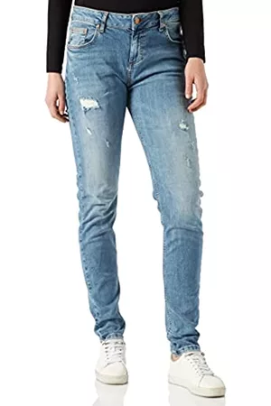 LTB Damen Baggy & Boyfriend Jeans - Damen Mika C Jeans, Lelia Wash 53686, 25W / 32L