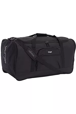 Wrangler Sport Reisetaschen - Reisetasche oder Rucksack Dobson Set, schwarz, 20" Duffel Bag, Reisetaschen- oder Rucksack-Set Dobson
