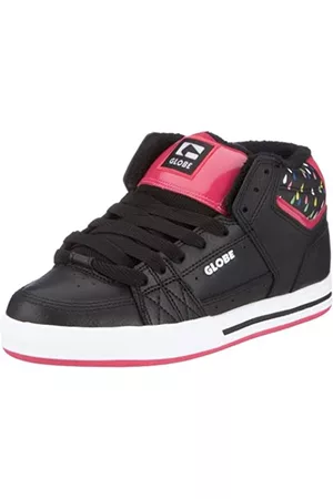 Globe Damen Schuhe - Mace High GGMACEH, Damen Sportschuhe - Skateboarding, , (black/bright rose), EU 35, (US 5), (UK 2.5)
