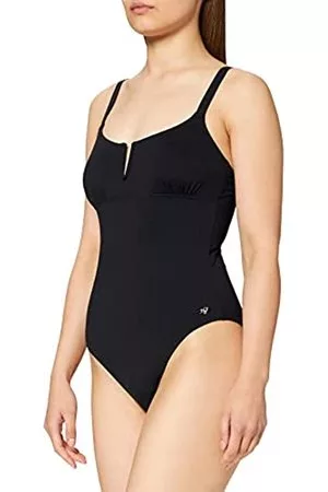 Haute Pression Damen Badeanzüge - Damen 1p U Badeanzug, Noir, 40