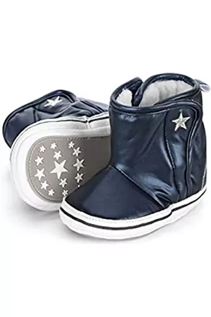 Sterntaler Baby Stiefel - Mädchen Ministern Baby-Stiefel, Marine, 18 EU