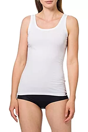 Skiny Damen Shirts - Damen 080480 Tank Top, Weiß, 42