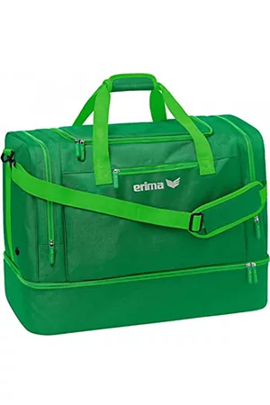 Erima Sporttaschen - Sporttasche mit Bodenfach Squad Smaragd/Fern Green M