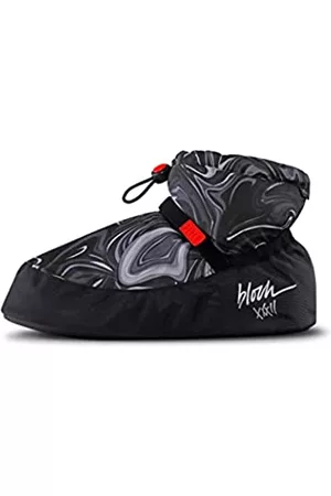 Bloch Damen Halbschuhe - Damen Stiefel-Slipper zum Aufwärmen am Knöchel Stiefelette, Wirbeldruck, Large EU
