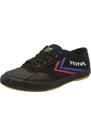 Feiyue Sneakers - FE LO 1920 Canvas, Unisex Sneaker, Schwarz Blau Rot, 39 EU (6 UK)