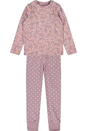 NAME IT Mädchen Schlafanzüge - Mädchen NKFNIGHTSET Elderberry Flower NOOS Pyjamaset, 86-92