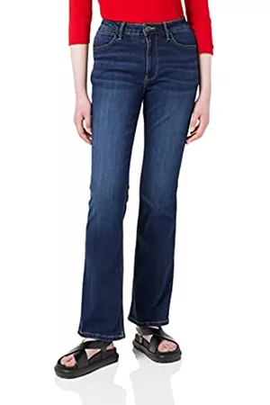 Wrangler Damen HIGH Rise Bootcut Jeans, Stockton, 29W / 30L